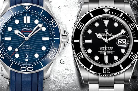 omega seamaster vs submariner